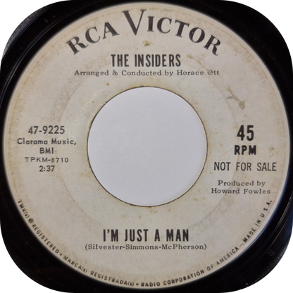 Insiders, The - I'm Just A Man - RCA DEMO