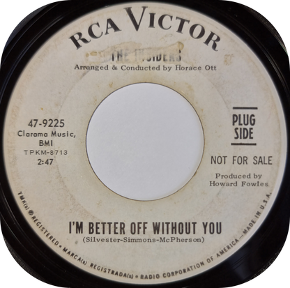 Insiders, The - I'm Just A Man - RCA DEMO