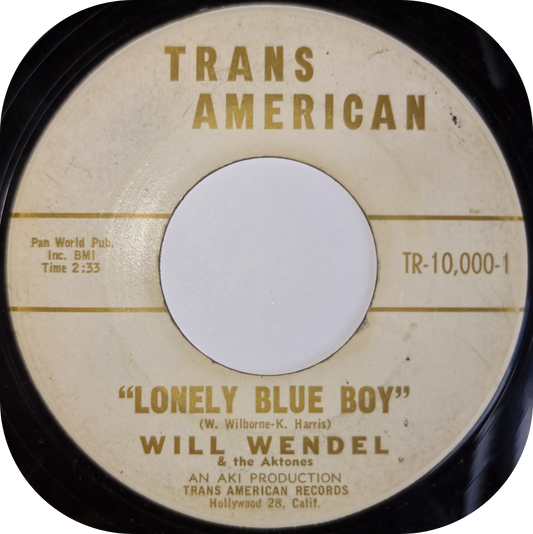 Will Wendel - Lonely Boy Blue - Trans American