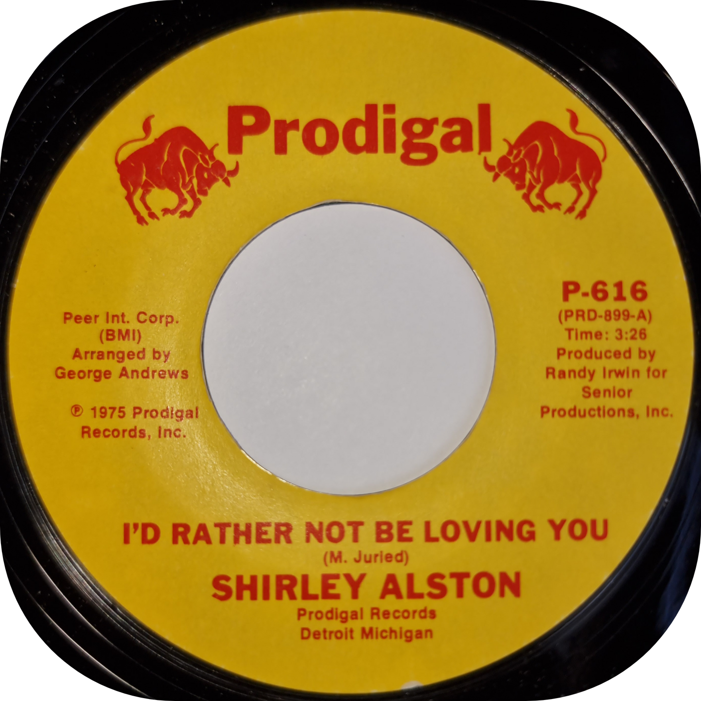 Shirley Alston - Can't Stop Singin' - Prodigal
