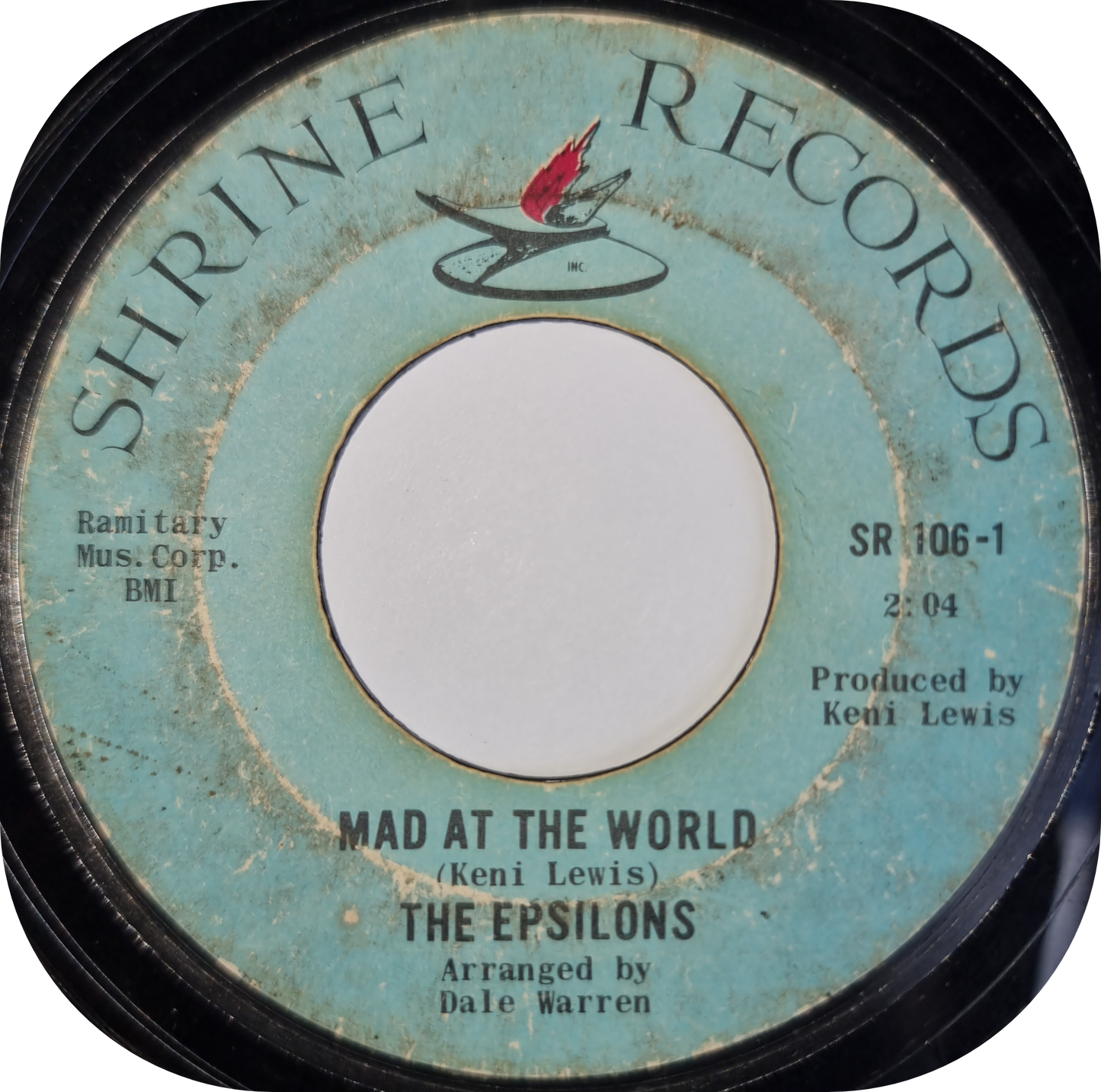 Epsilons, The - Mad At The World - Shrine