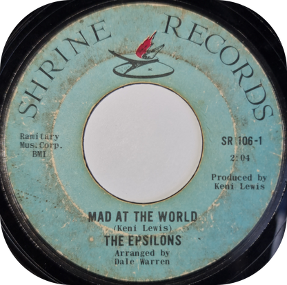 Epsilons, The - Mad At The World - Shrine