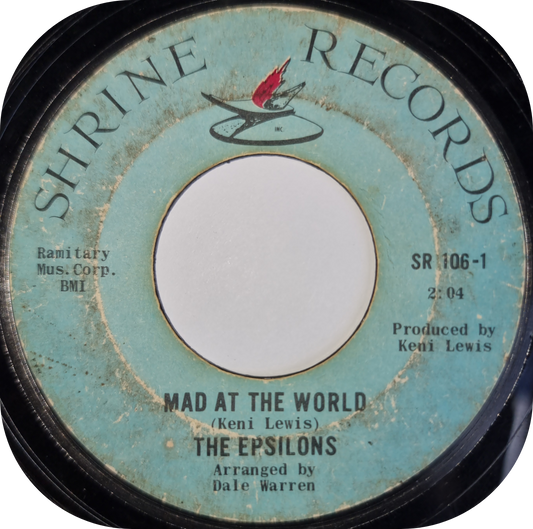 Epsilons, The - Mad At The World - Shrine