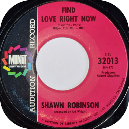 Shawn Robinson - My Dear Heart - Minit DEMO