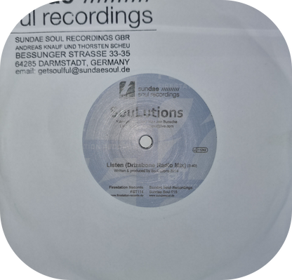 Soulutions Ft Drizabone - Listen - Sundae Soul