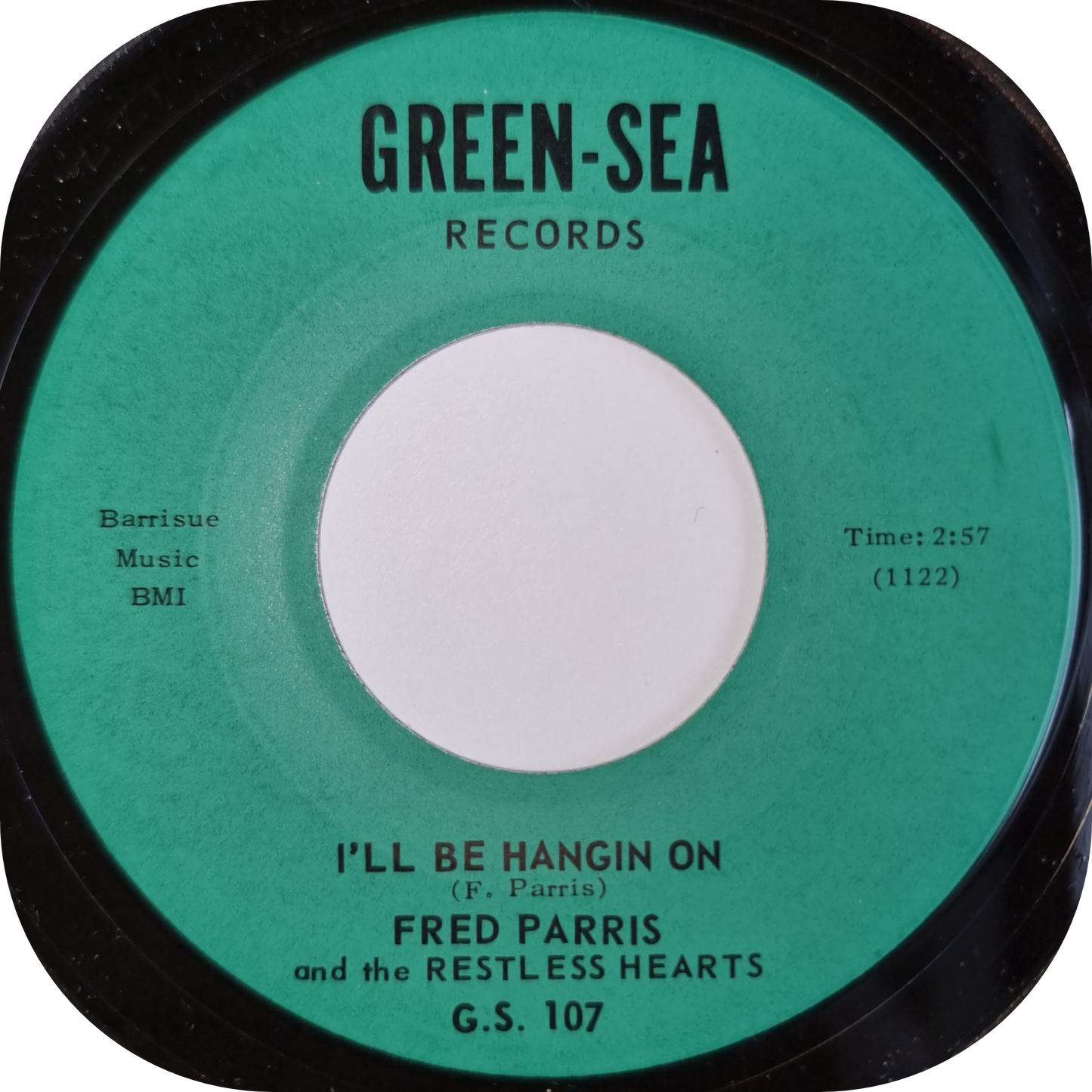 Fred Parris - I'll Be Hangin' On - Green Sea