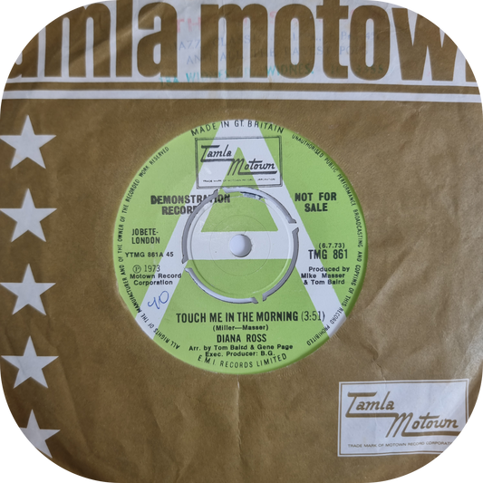 Diana Ross - Touch Me In The Morning - Tamla Motown DEMO