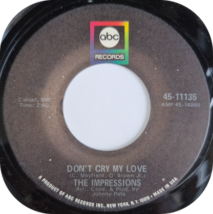 Impressions, The - Sometimes I Wonder - ABC