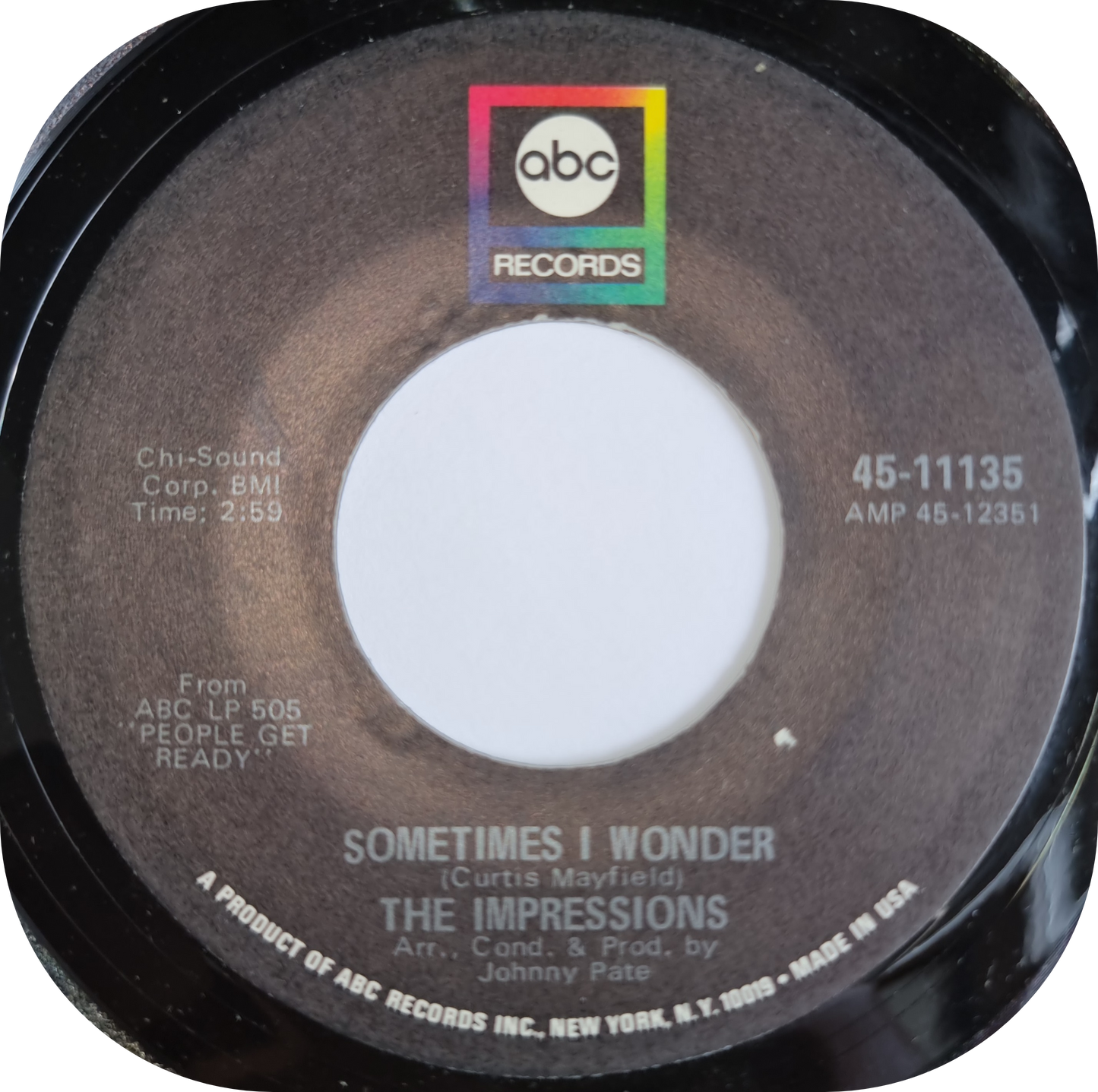 Impressions, The - Sometimes I Wonder - ABC