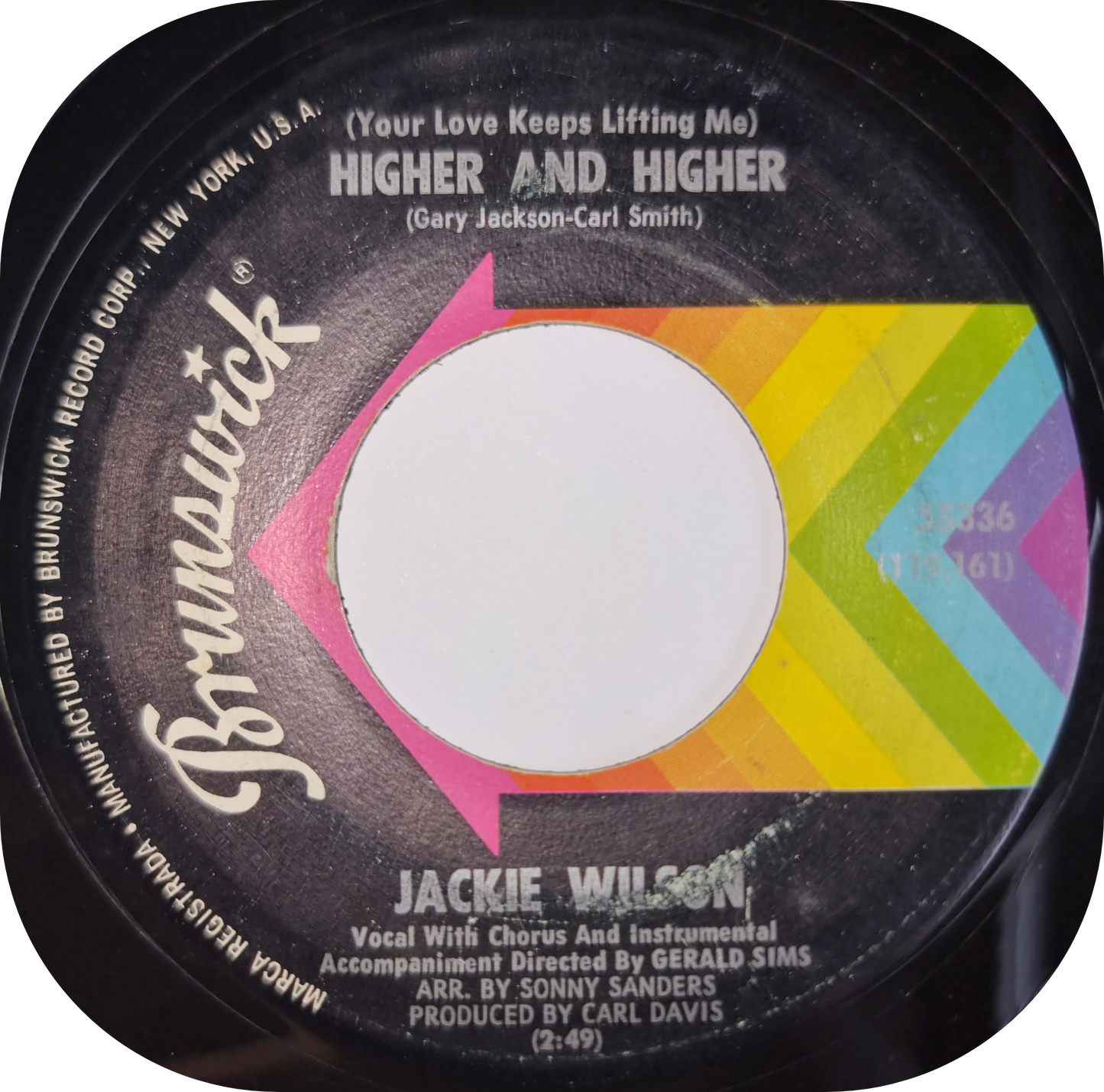 Jackie Wilson - I'm The One To Do It - Brunswick