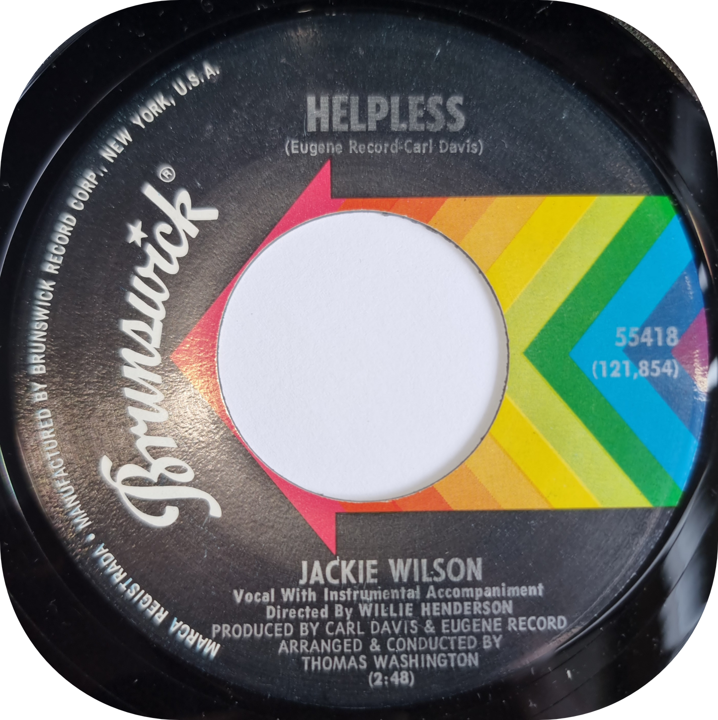 Jackie Wilson - Helpless - Brunswick