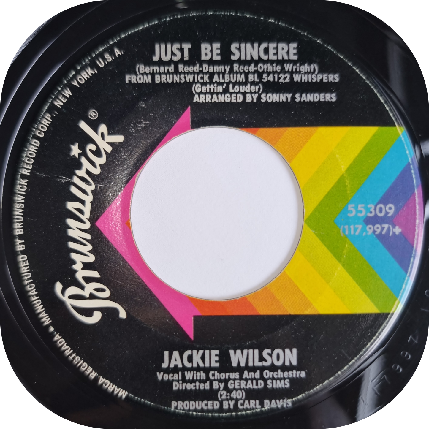 Jackie Wilson - I Don't Want To Lose You - Brunswick