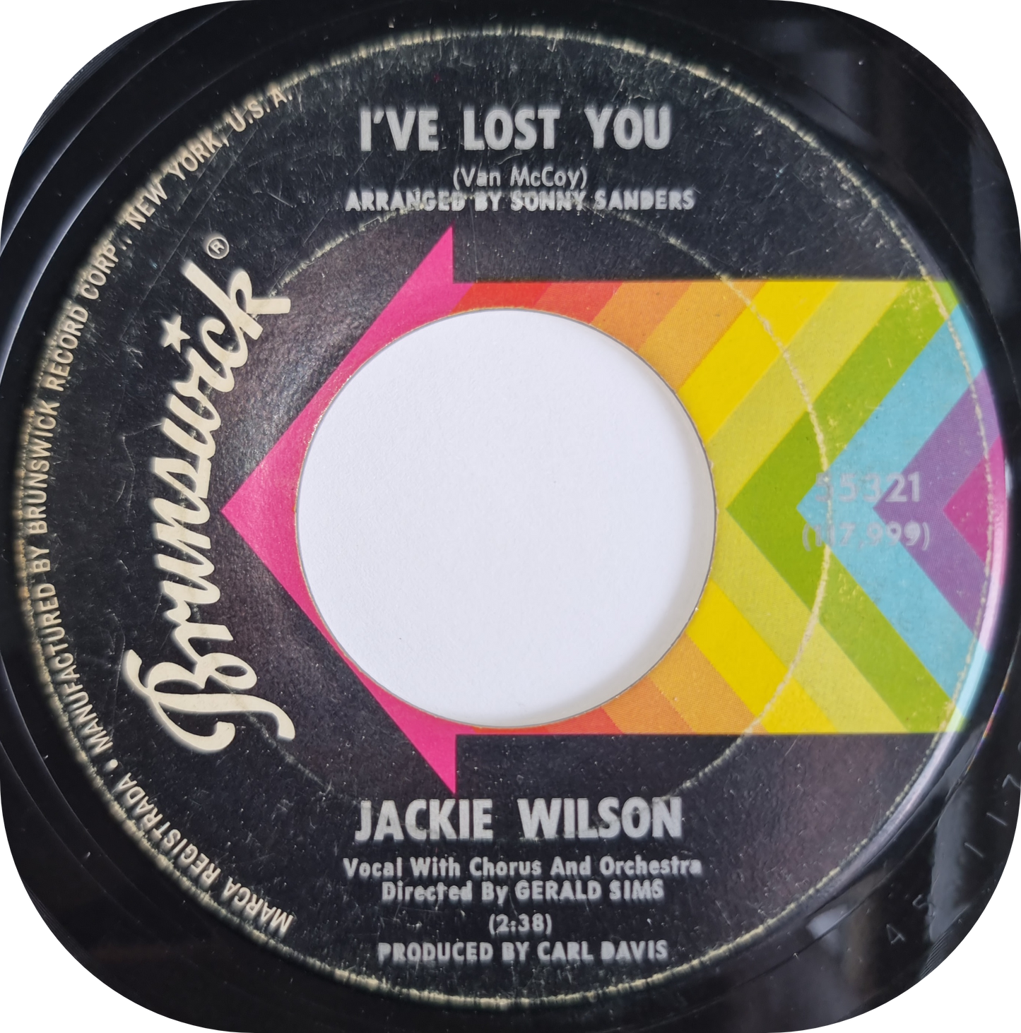 Jackie Wilson - I've Lost You - Brunswick
