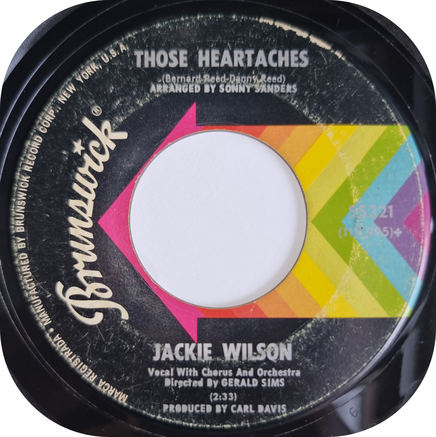 Jackie Wilson - I've Lost You - Brunswick