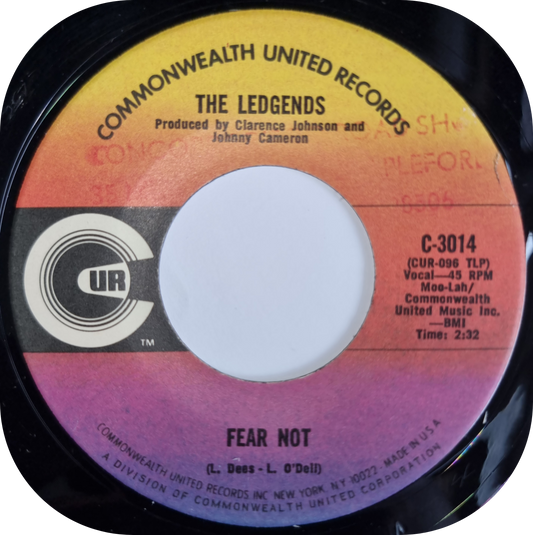 Ledgends, The - Fear Not - Cur