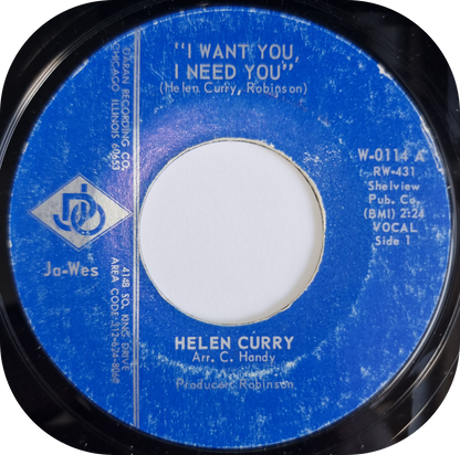 Helen Curry - I Want You, I Need You - Ja-Wes
