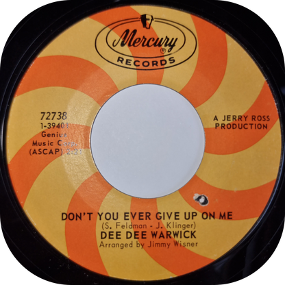 Dee Dee Warwick - Don't You Ever Give Up On Me - Mercury