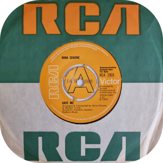 Nina Simone - Save Me - RCA DEMO