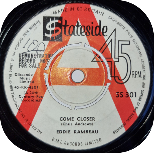 Eddie Rambeau - Come Closer - Stateside DEMO