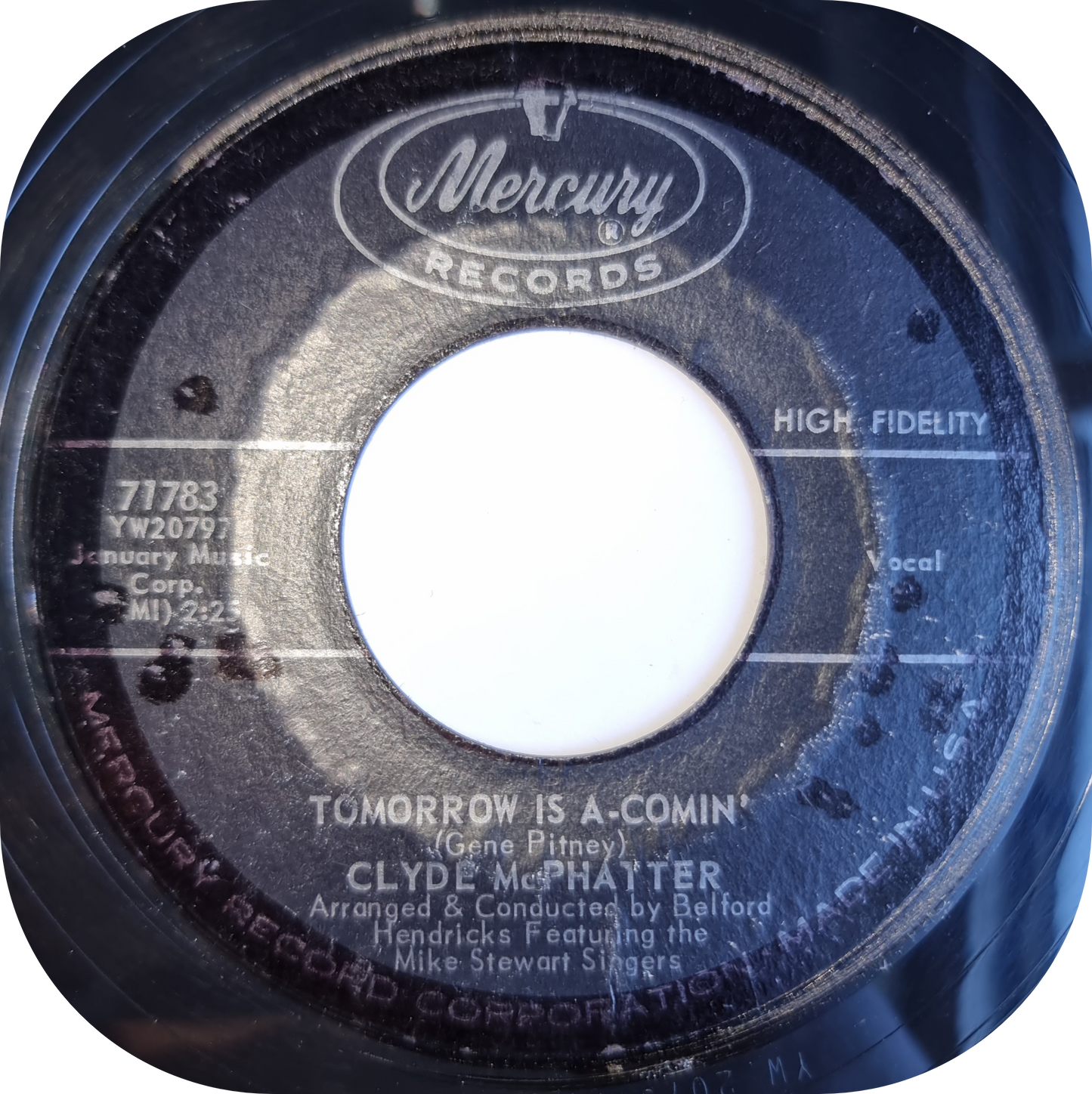 Clyde McPhatter - I'll Love You Til The Cows Come Home - Mercury