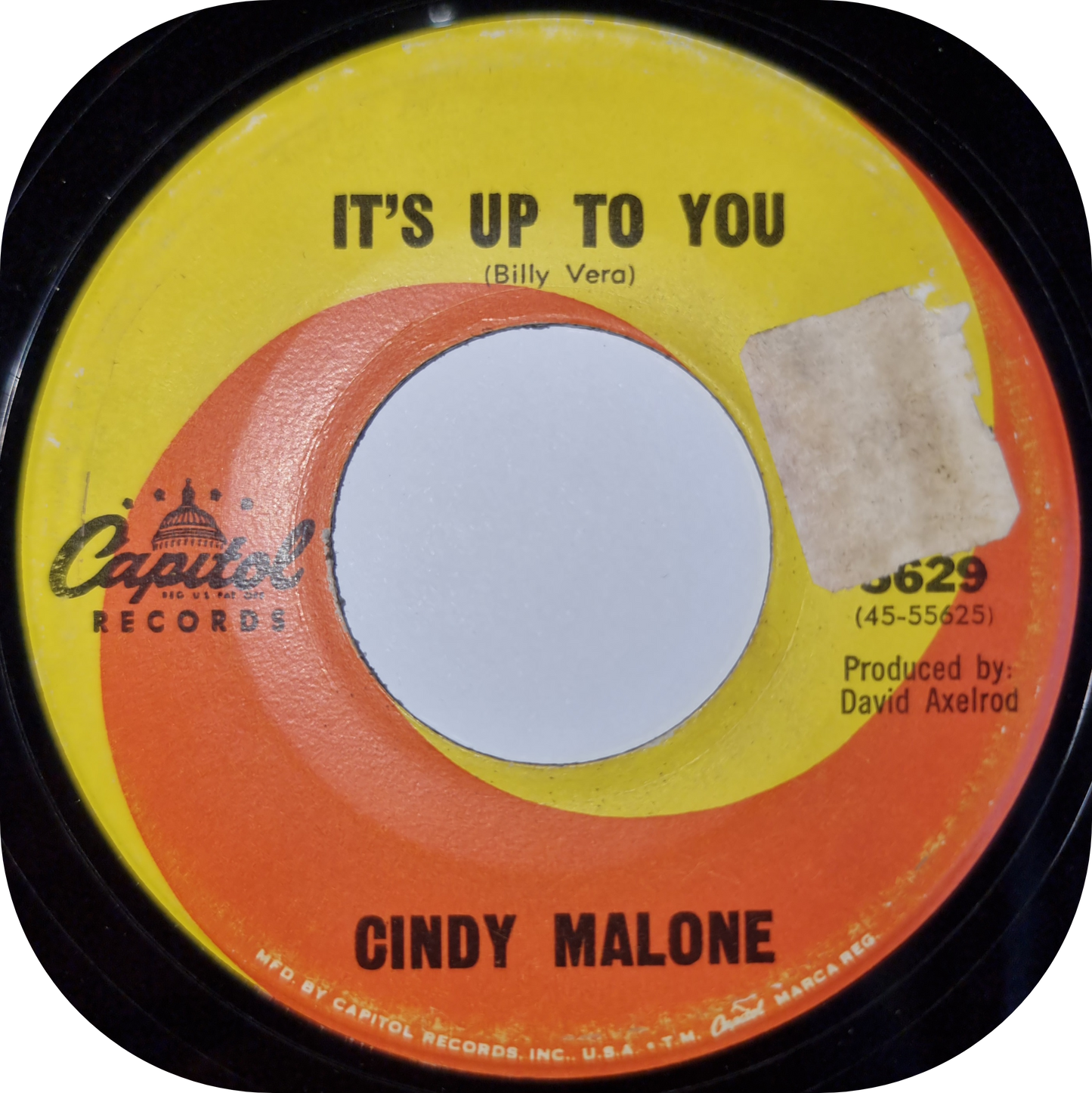 Cindy Malone - Is It Over Baby - Capitol