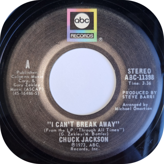 Chuck Jackson - I Can't Break Away - ABC