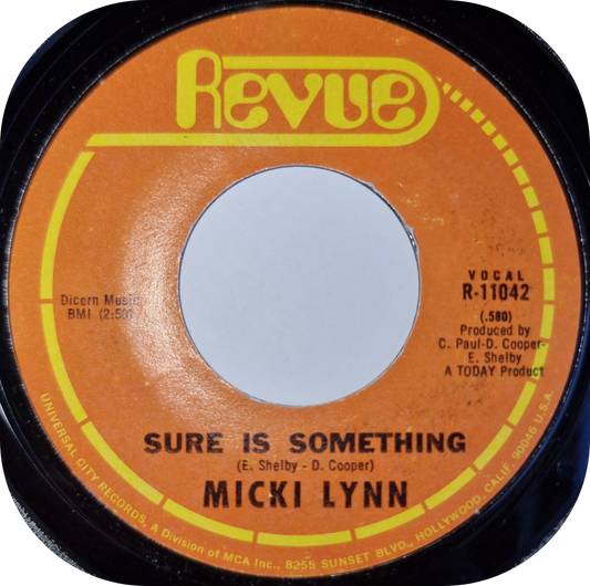 Micki Lynn - Sure Is Something - Revue