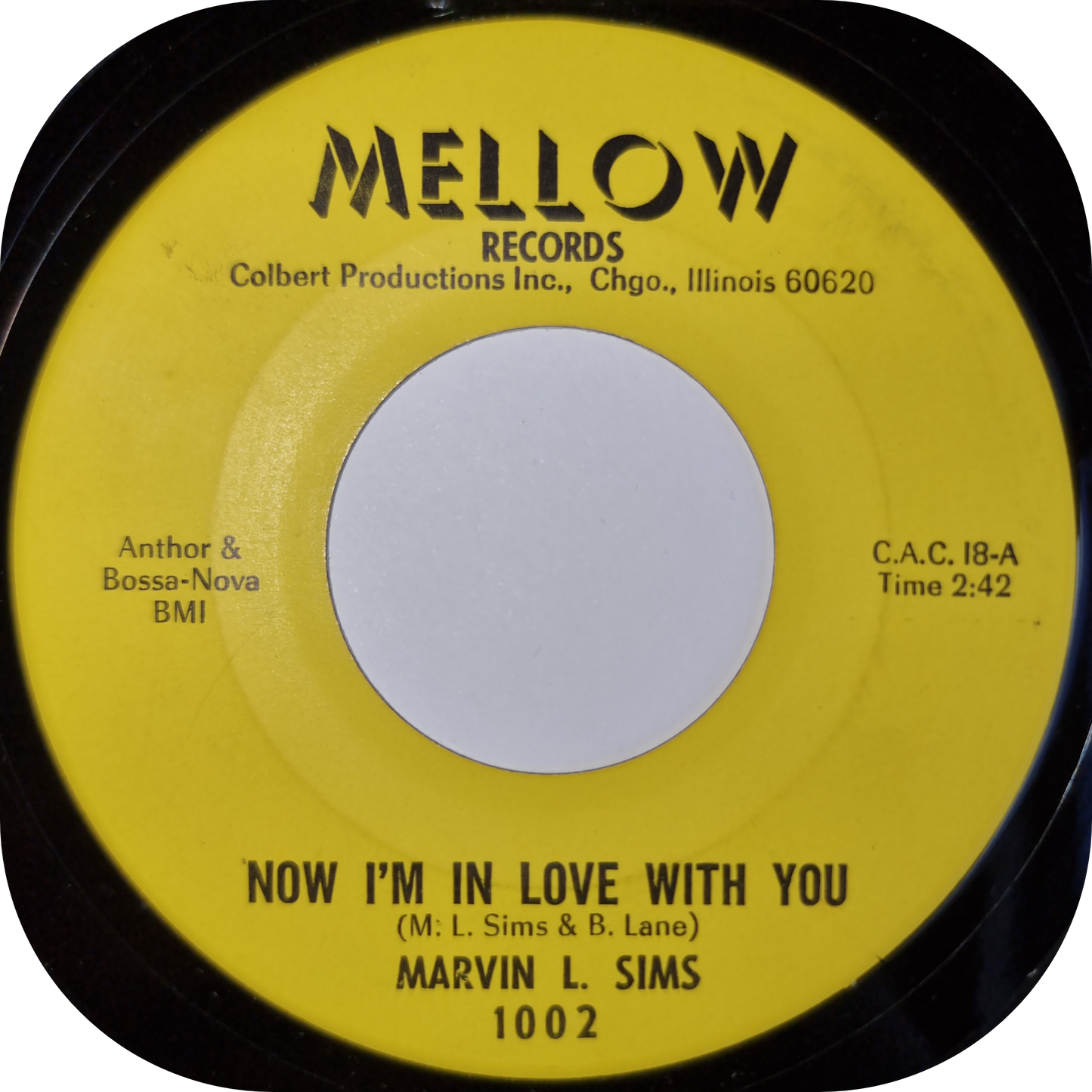 Marvin L Smith - Now I'm In Love With You - Mellow