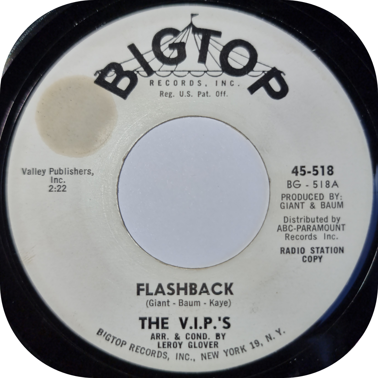 V.I.P's, The - You Pulled A Fast One - Big Top DEMO