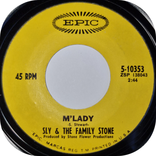 Sly & The Family Stone - M'Lady - Epic