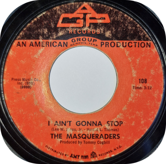 Masqueraders, The - I Ain't Gonna Stop - AGP