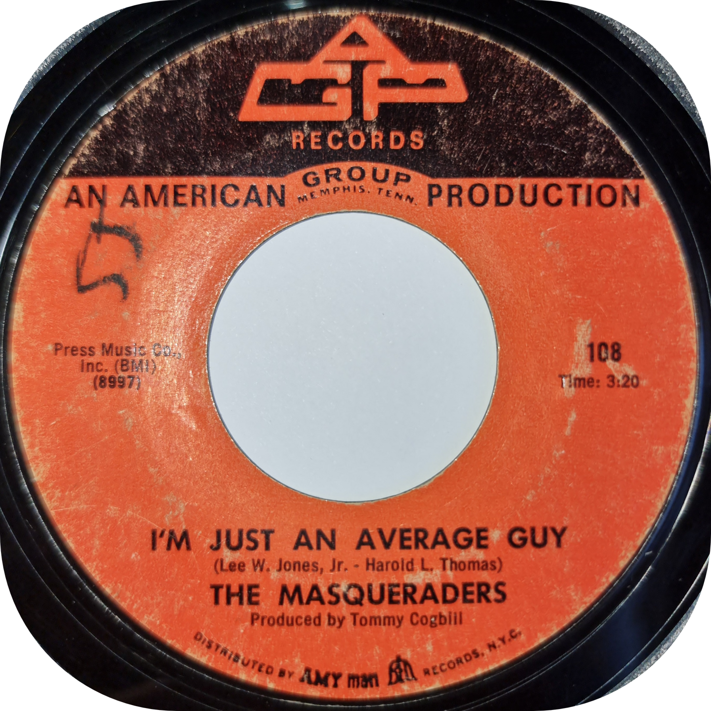 Masqueraders, The - I Ain't Gonna Stop - AGP