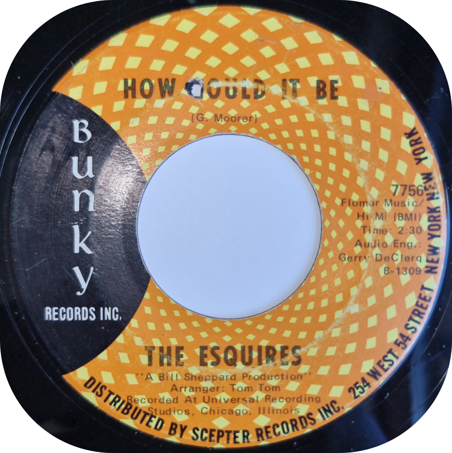 Esquires, The - How Could It Be - Bunky