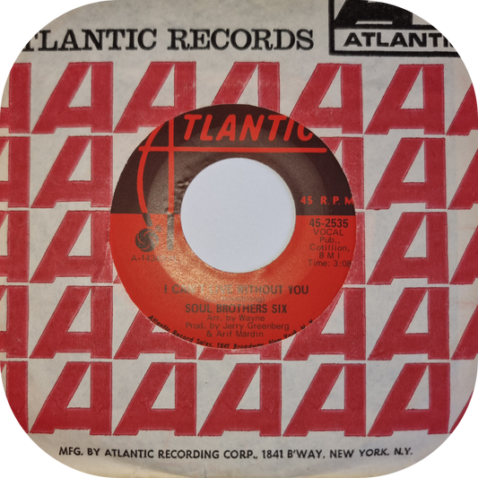 Soul Brothers Six - Your Love Is Such A Wonderful Love - Atlantic