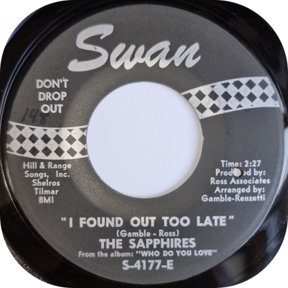 Sapphires, The - I've Got Mine, You Better Get Yours - Swan
