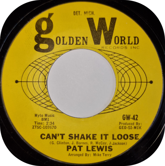 Pat Lewis - Can't Shake It Loose - Golden World
