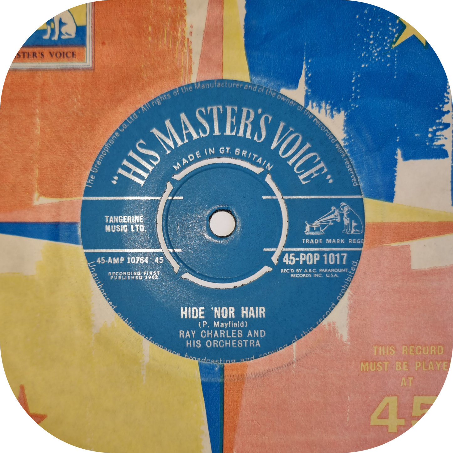 Ray Charles - Hide Nor Hair - HMV