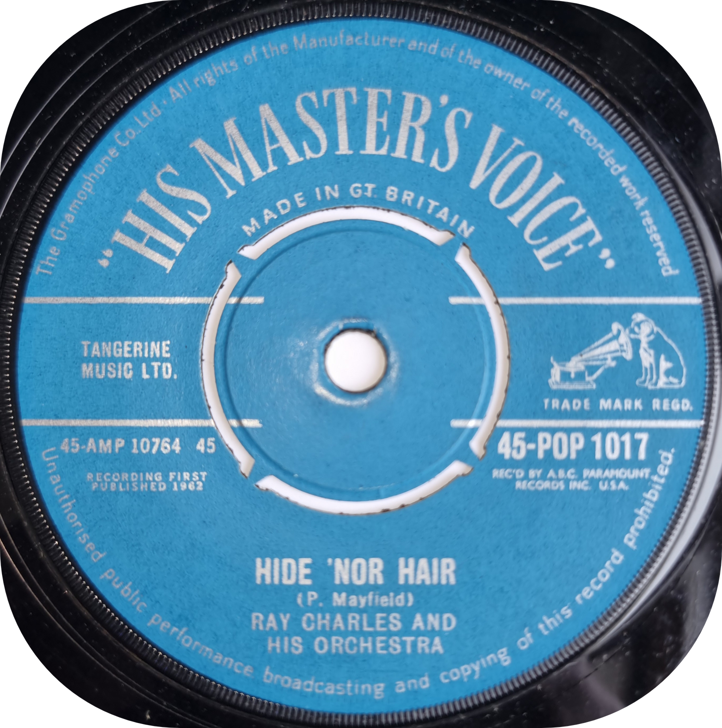 Ray Charles - Hide Nor Hair - HMV