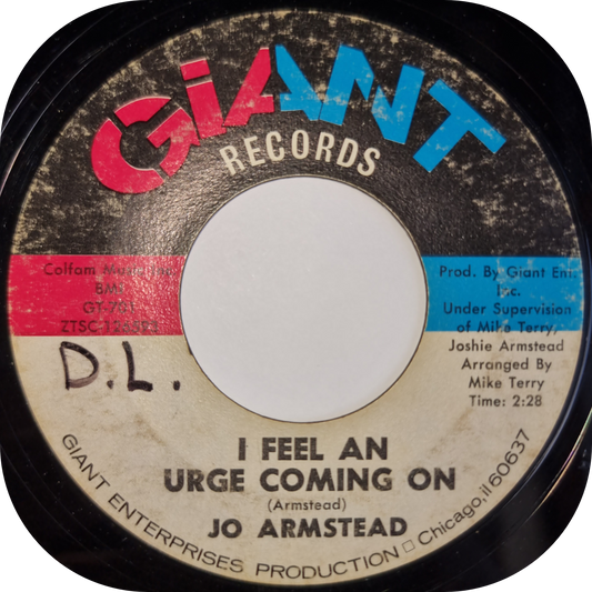 Jo Armstead - I Feel An Urge Coming On - Giant