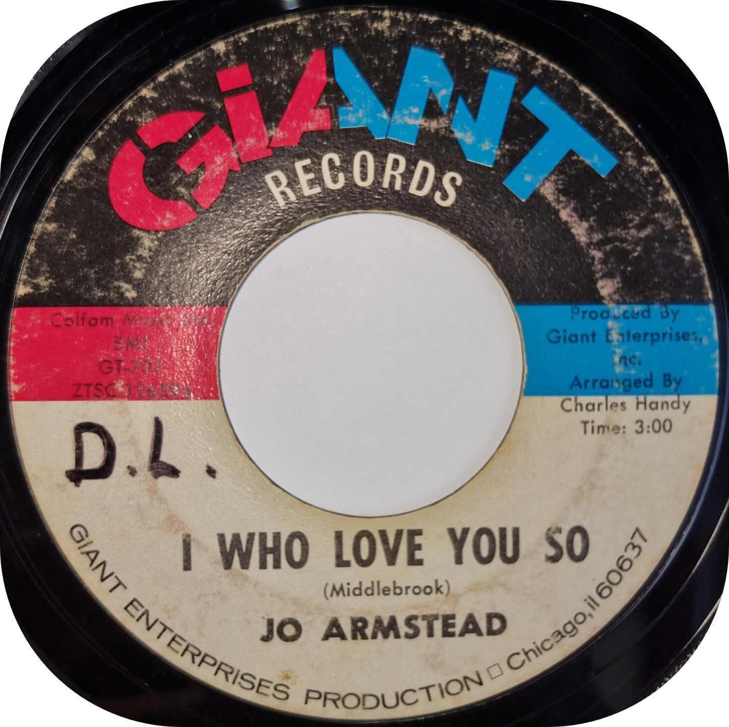 Jo Armstead - I Feel An Urge Coming On - Giant