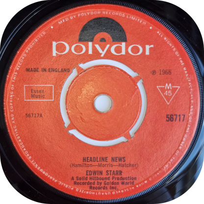 Edwin Starr - Headline News - Polydor