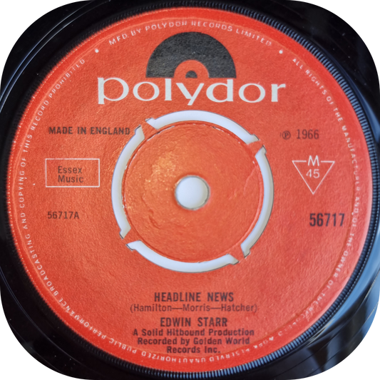 Edwin Starr - Headline News - Polydor