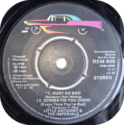 Little Anthony - Goin' Out Of My Head E.P - United Artists DEMO