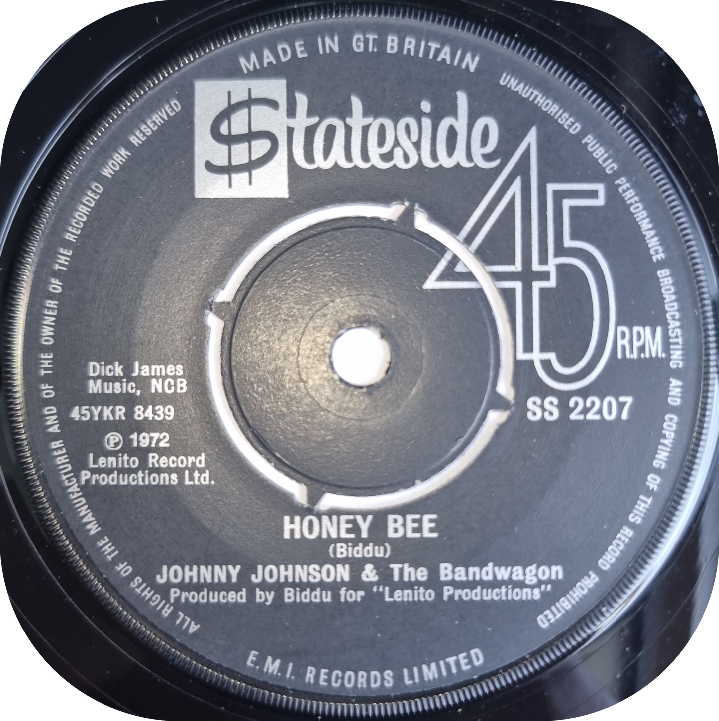 Johnny Johnson - Honey Bee - Stateside