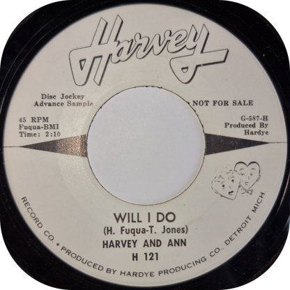 Harvey & Ann - What Can You Do Now - Harvey DEMO