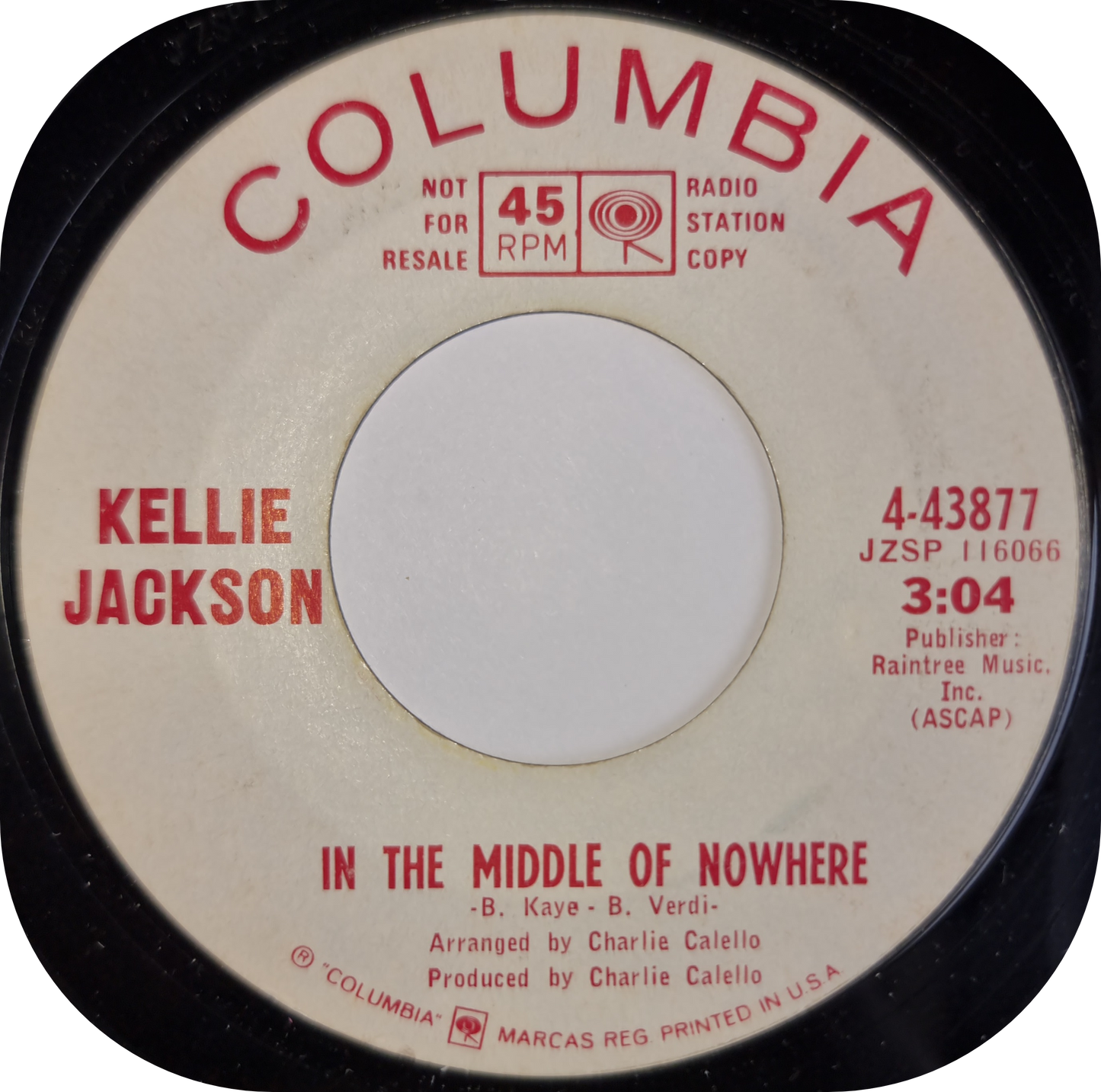 Kellie Jackson - In The Middle Of Nowhere - Columbia DEMO