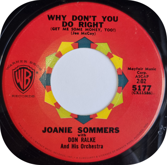 Joanie Sommers - Why Don't You Do Right - Warner Bros