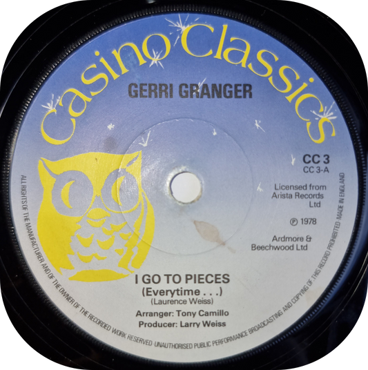 Gerri Granger - I Go To Pieces - Casino Classics