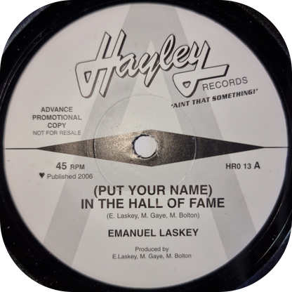 Emanuel Laskey - In The Hall Of Fame - Hayley DEMO