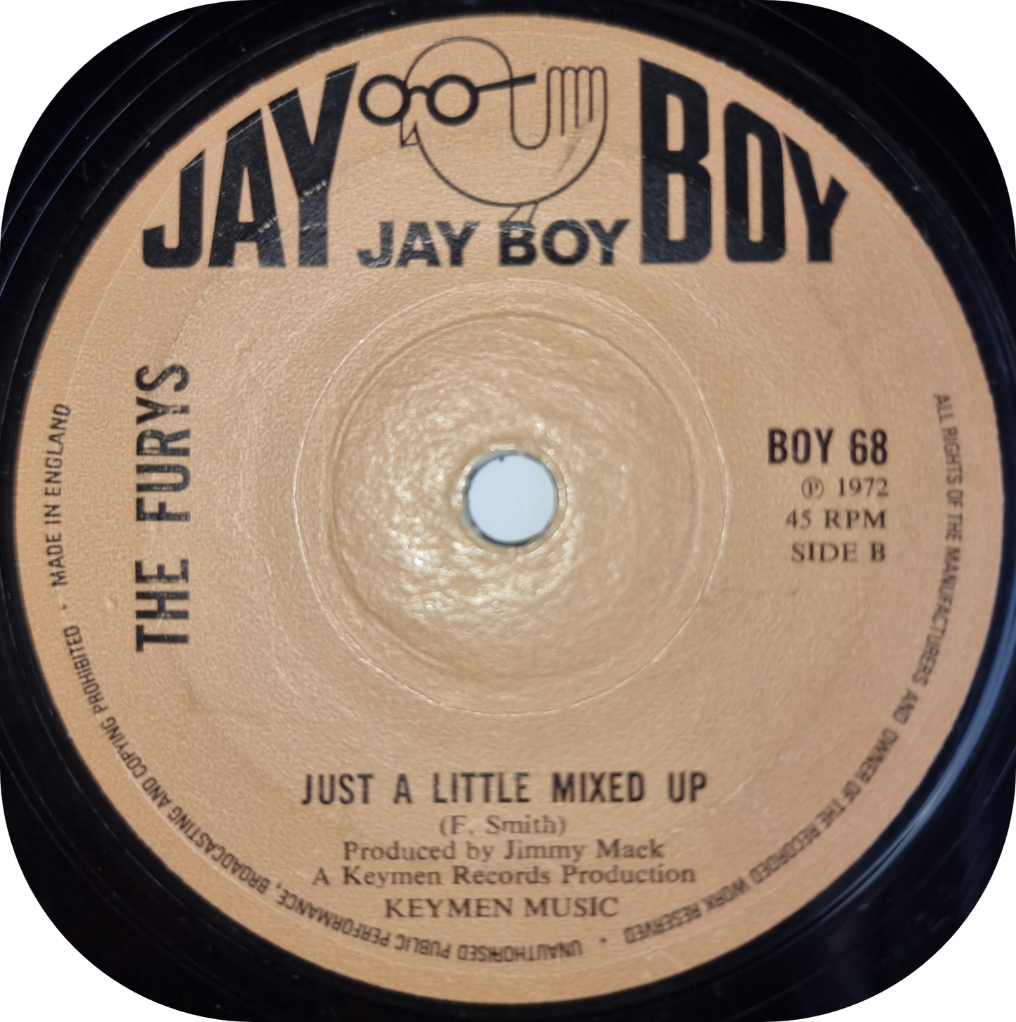 Fury's, The - I'm Satisfied With You - Jayboy